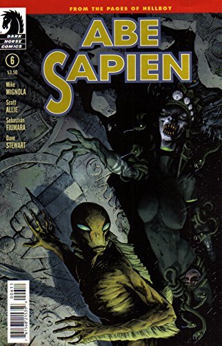 ABE SAPIEN #6 MIKE MIGNOLA Dark Horse  NM FIRST PRINT