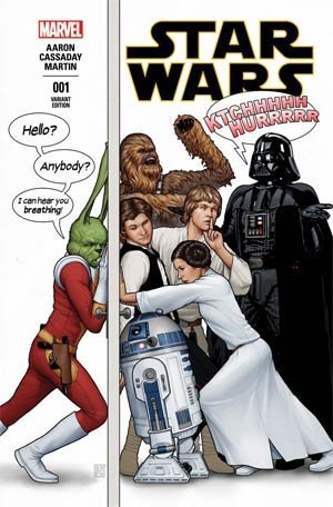 STAR WARS #1 2015 MARVEL SERIES CHRISTOPHER PART VARIANT NM 1ST PRINT