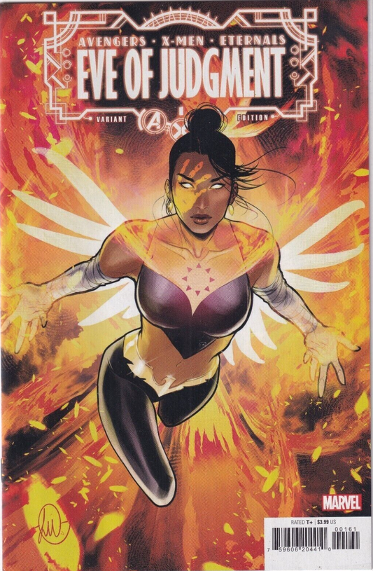 EVE OF JUDGEMENT #1 WOMEN OF AXE WERNECK VARIANT MARVEL NM AVENGERS X-MEN