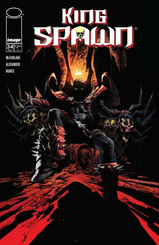 KING SPAWN #34 MAIN COVER NM 1ST PRINT IMAGE COMICS 2024