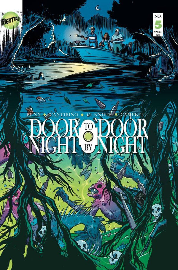 DOOR TO DOOR NIGHT BY NIGHT #5 NM 1ST PRINT MAIN COVER VAULT COMICS 2023
