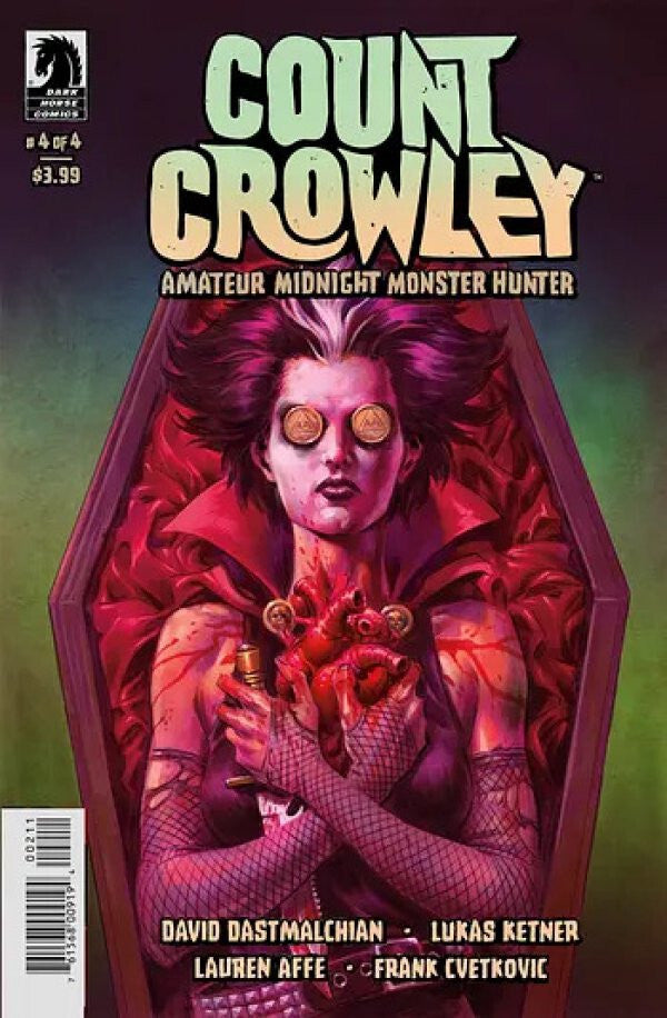 COUNT CROWLEY AMATEUR MIDNIGHT HUNTER #5 NM 1ST PRINT MAIN COVER DARK HORSE 2022