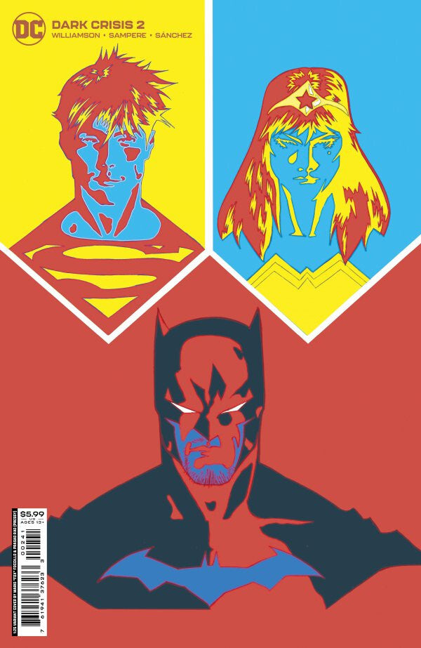 DARK CRISIS #2 1:25 FOCCILLO INCENTIVE NM 1ST PRINT DC COMICS 2022