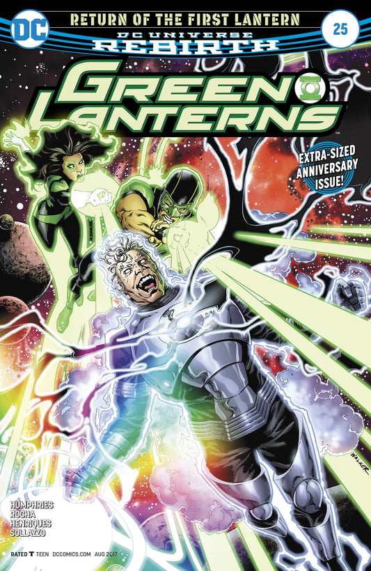 GREEN LANTERNS #25 MAIN COVER DC REBIRTH 1st PRINT NM