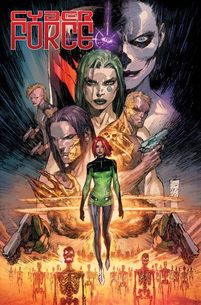 CYBER FORCE #1 COVER A SILVESTRI  IMAGE NM
