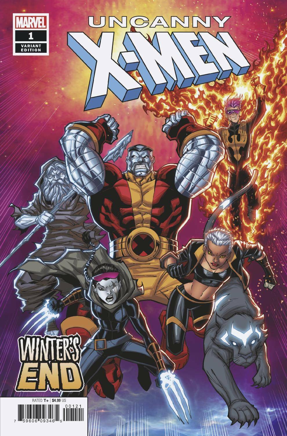 UNCANNY X-MEN WINTERS END #1 LIM VARIANT MARVEL NM 1ST PRINT 2019