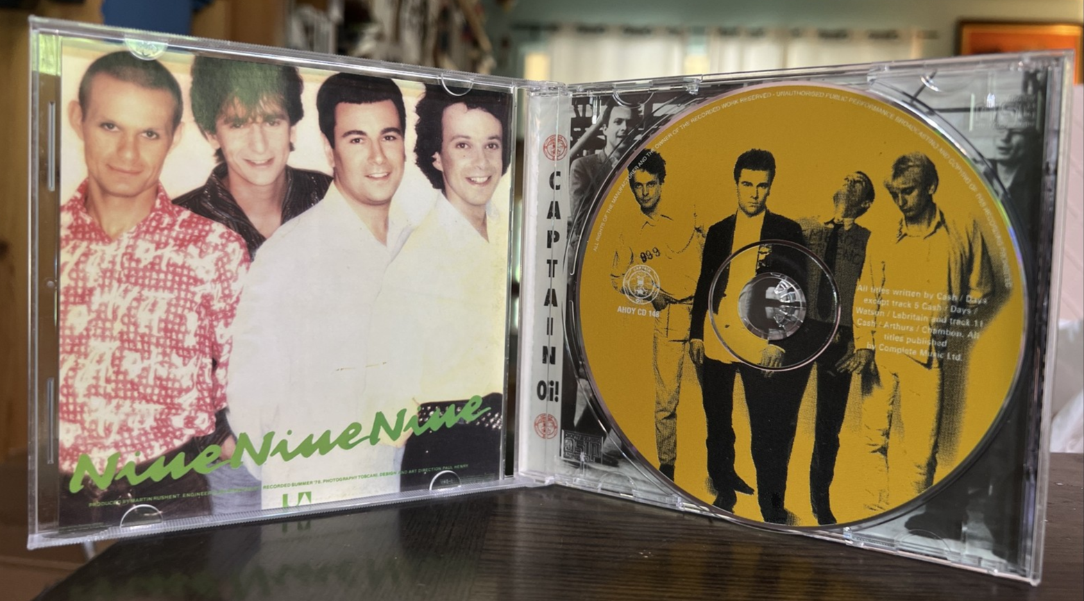 999 NINE SEPARATES Punk 1978 Captain Oil AHOY CD 148