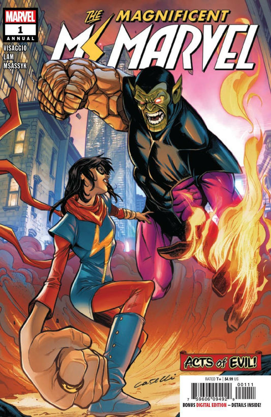 MS MARVEL ANNUAL #1 MAIN COVER MARVEL NM 1ST PRINT 2019