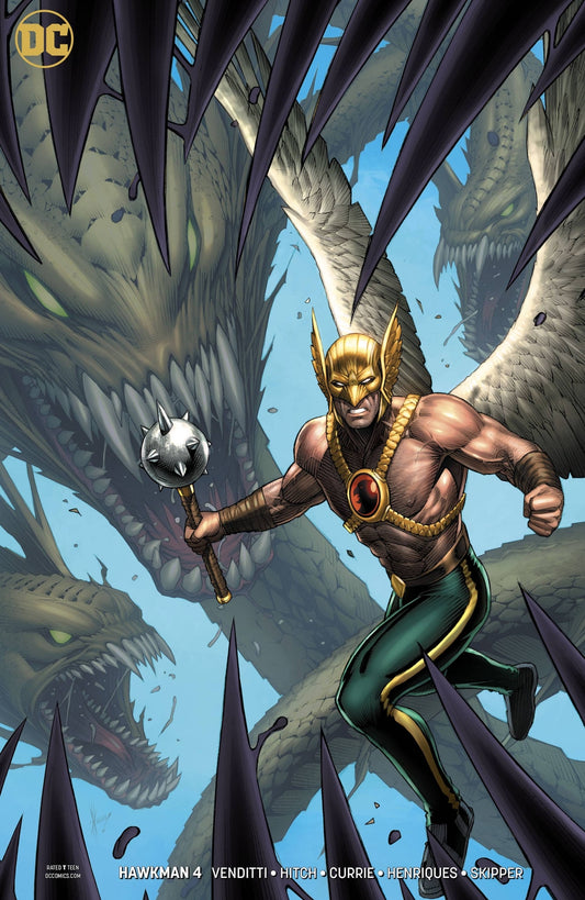 HAWKMAN #4 VARIANT DC NM 1ST PRINT 2018
