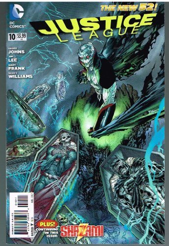 JUSTICE LEAGUE # 10 DC COMIC (AUG 2012) THE NEW 52 SERIES NM 1ST PRINT