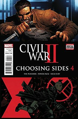 CIVIL WAR II: CHOOSING SIDES CHUCK BROWN AND CHRIS VISIONS MARVEL NM 1st PRINT