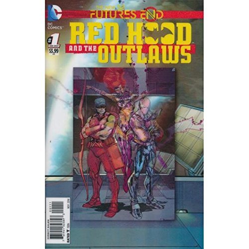 RED HOOD AND THE OUTLAWS FUTURES END #1 3D COVER SCOTT LOBDELL NM 1ST PRINT