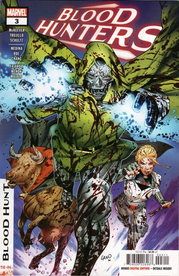 BLOOD HUNTERS #3 NM 1ST PRINT MAIN COVER BLOOD HUNT TIE-IN MARVEL COMICS 2024