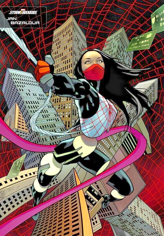 AMAZING SPIDER-MAN #21 STORMBREAKERS VARIANT SILK MARVEL COMICS NM 2023