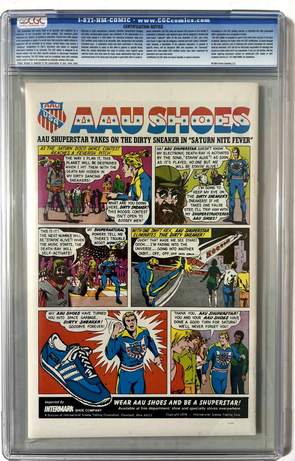 DC COMICS PRESENTS #3 CGC 9.2 1978 BRONZE AGE DC WHITMAN VARIANT ADAM STRANGE