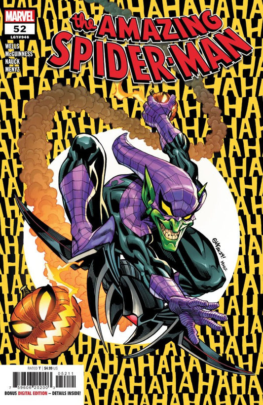 AMAZING SPIDER-MAN #52 NM 1ST PRINT MAIN COVER MARVEL COMICS 2024