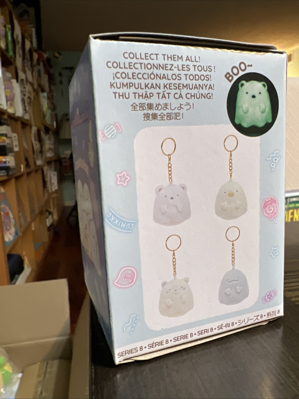 SUMIKKOGURASHI SAN-X ORIGINAL GHOST SERIES GLOW KEYCHAIN PLUSH 1 BLIND BOX!