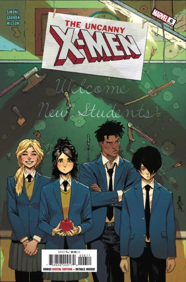 UNCANNY X-MEN #6 MAIN COVER MARVEL COMICS 2024