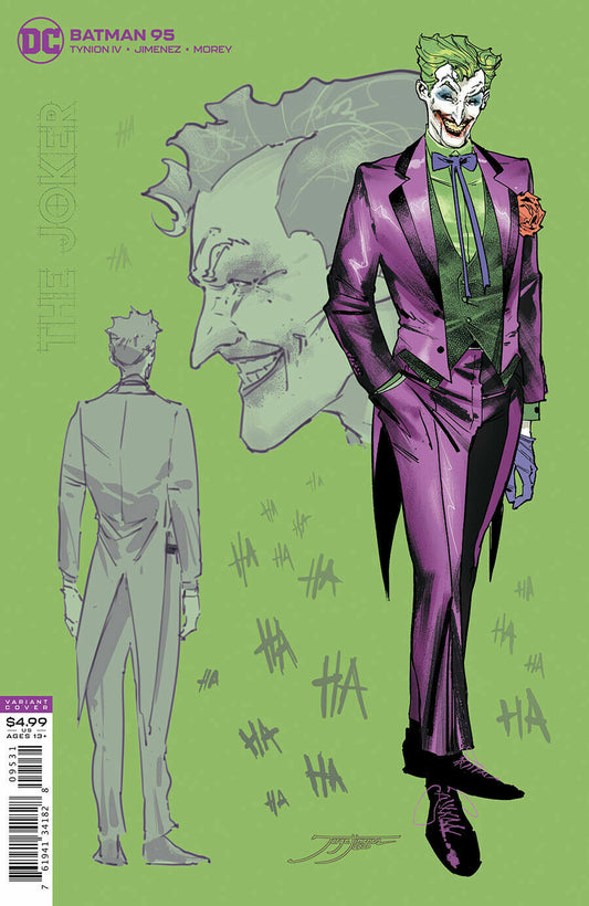BATMAN #95 JOKER WAR 1:25 VARIANT COVER EDITION