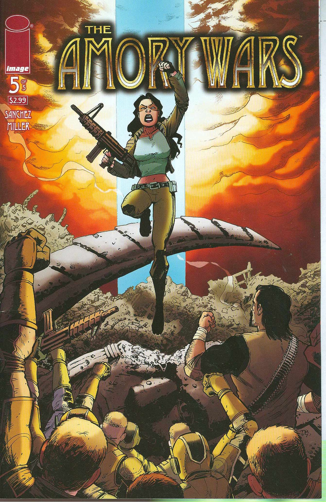 AMORY WARS #5 Claudio Sanchez NM 1ST PRINT IMAGE 2008