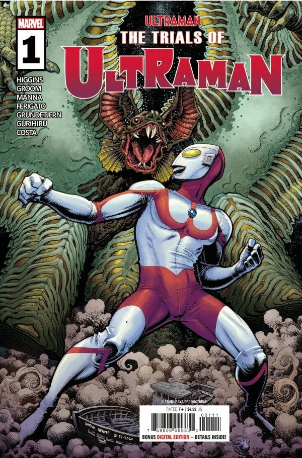 ULTRAMAN TRIALS OF ULTRAMAN #1 MAIN COVER NM 1ST PRINT MARVEL COMICS 2021