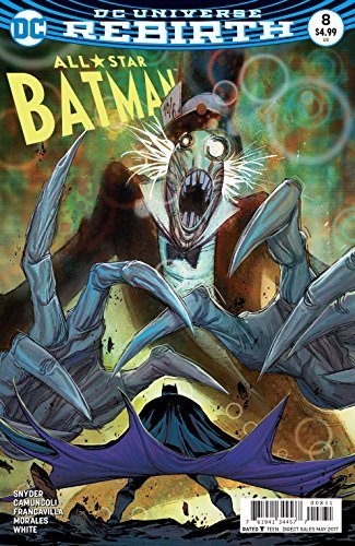 ALL-STAR BATMAN #8 VARIANT COVER DC  NM 1st PRINT