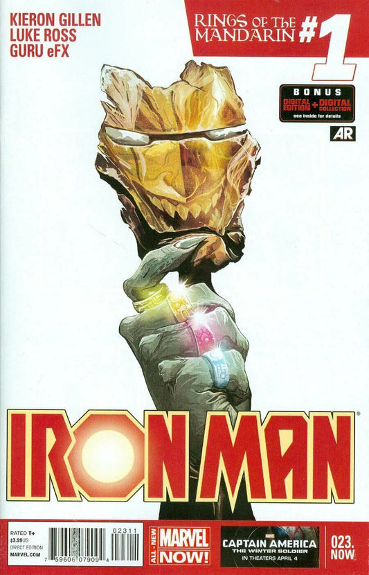IRON MAN #23.NOW MARVEL COMICS 2014 NM KIERON GILLEN LUKE ROSS