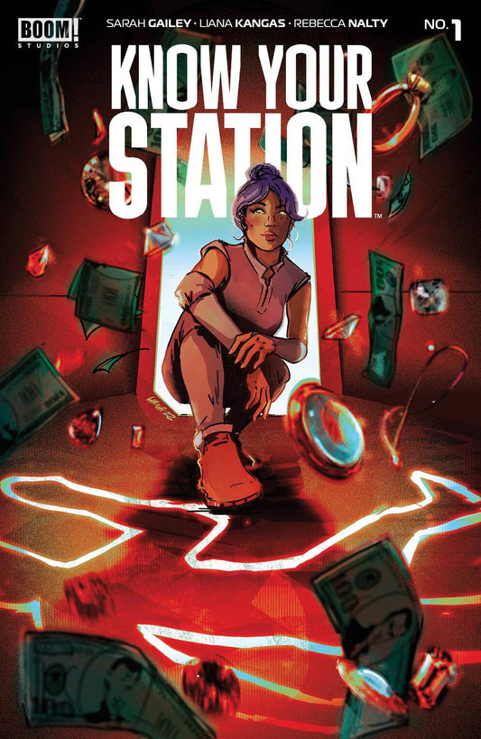 KNOW YOUR STATION #1 MAIN COVER A KANGAS BOOM! STUDIO NM 1ST PRINT
