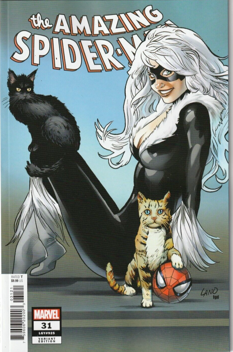 AMAZING SPIDER-MAN #31 GREG LAND VARIANT NM MARVEL COMICS 2023