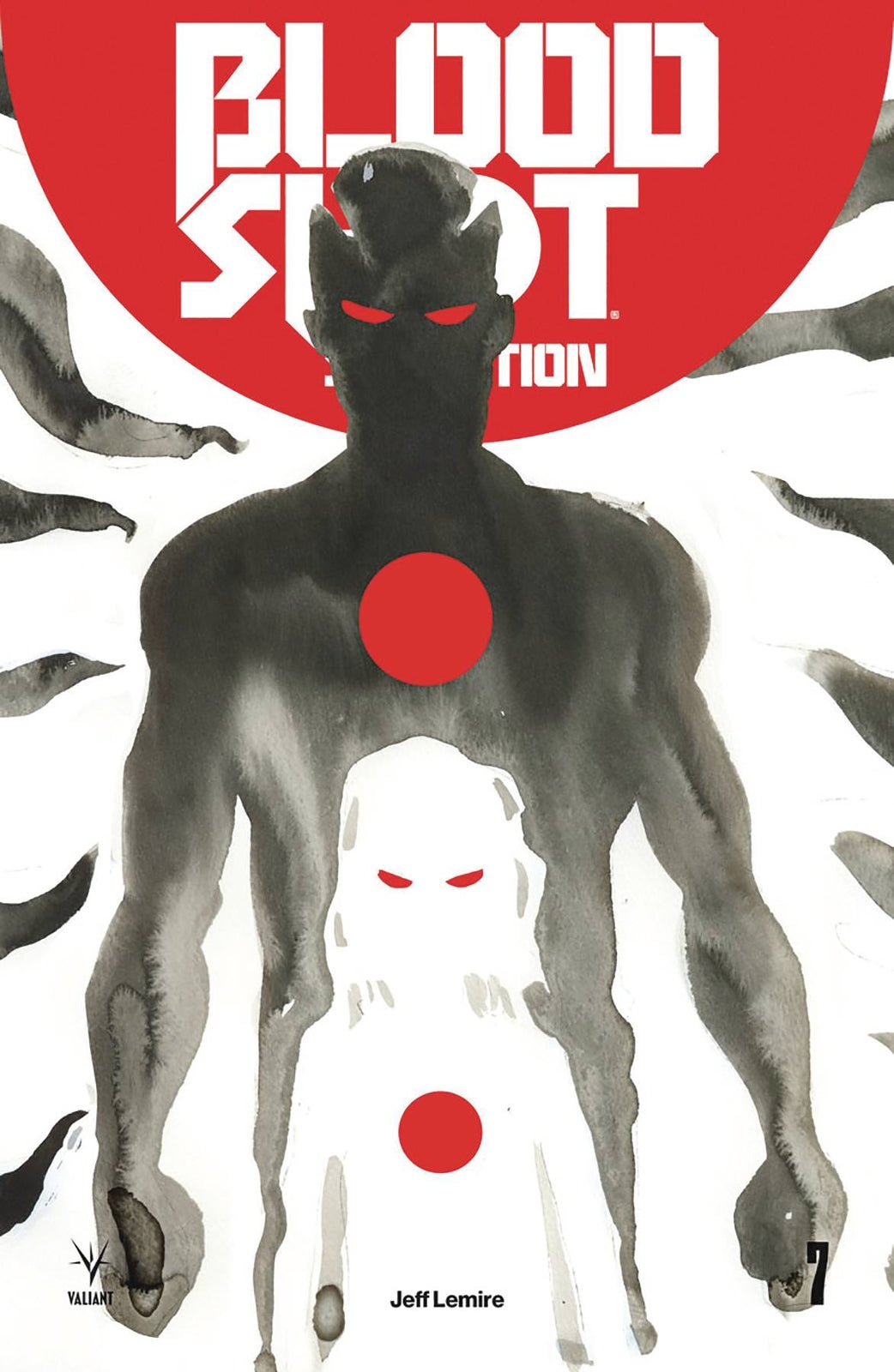 BLOODSHOT SALVATION #7 COVER A LEMIRE VALIANT NM
