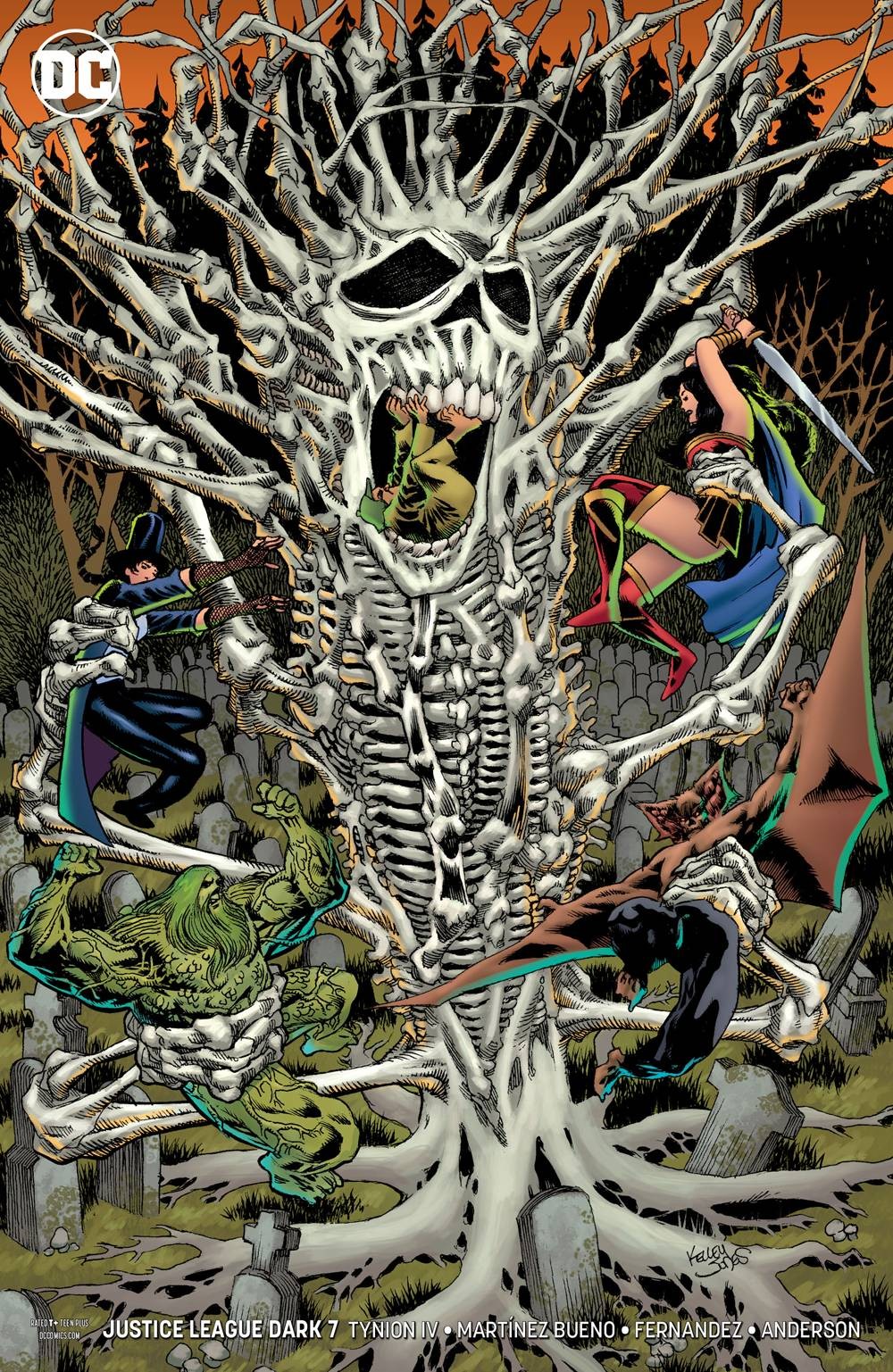 JUSTICE LEAGUE DARK #7 VARIANT ED DC NM 1ST PRINT 2019