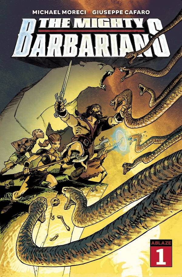 MIGHTY BARBARIANS #1 NM 1ST PRINT ABLAZE COMICS 2023
