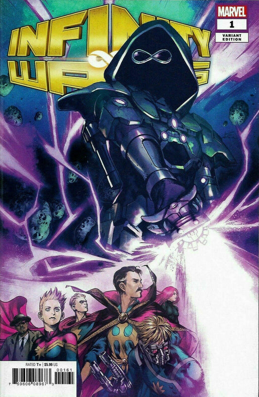 INFINITY WARS #1 1:25 SHIRAHAMA VARIANT COVER MARVEL NM 1ST PRINT 2018