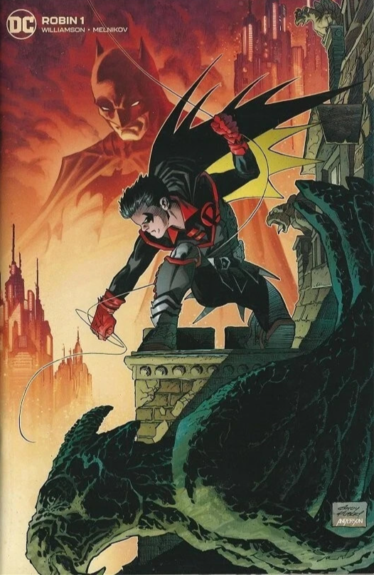 ROBIN #1 DC COMICS 2021 TEAM VARIANT COVER ANDY KUBERT 1st APP FLATLINE NM