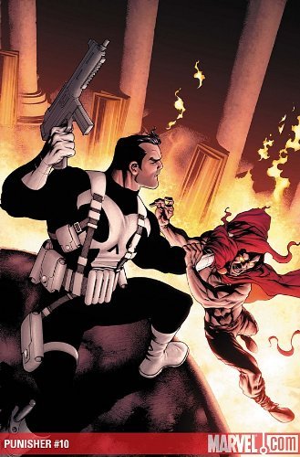 PUNISHER #10 RR NM 1ST PRINT