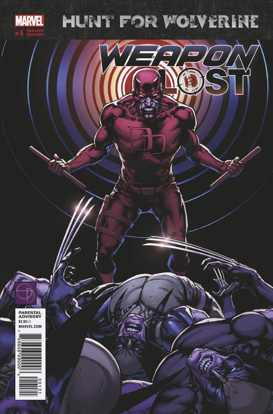 HUNT FOR WOLVERINE WEAPON LOST #1 OF 4 DAVIS VARIANT MARVEL COMICS NM