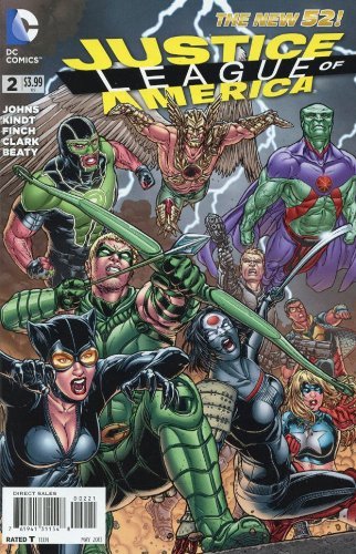 JUSTICE LEAGUE OF AMERICA #2 VARIANT 2013 NEW 52 - DC JOHNS GEOFF NM 1ST PRINT