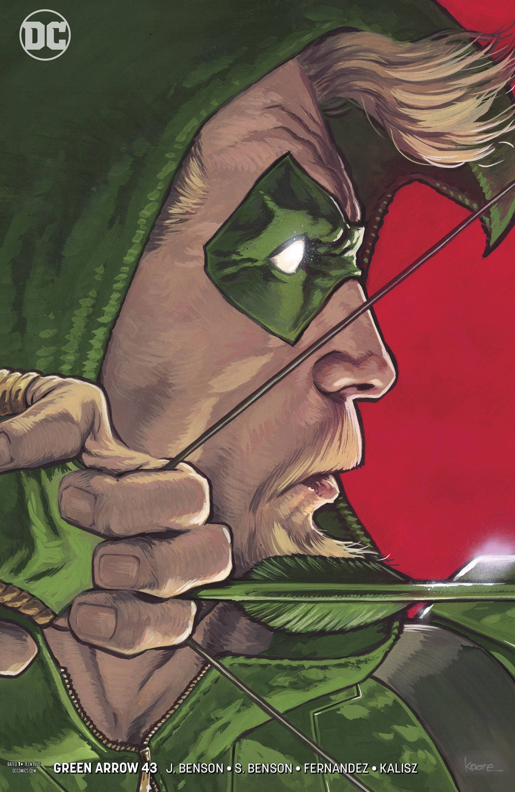 GREEN ARROW #43 VARIANT COVER REBIRTH DC NM