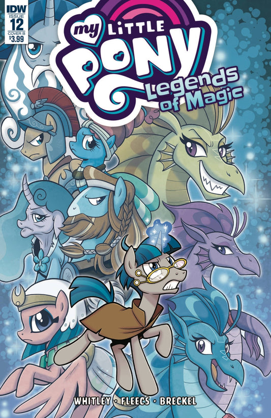 MY LITTLE PONY LEGENDS OF MAGIC #12 COVER B HICKEY IDW NM