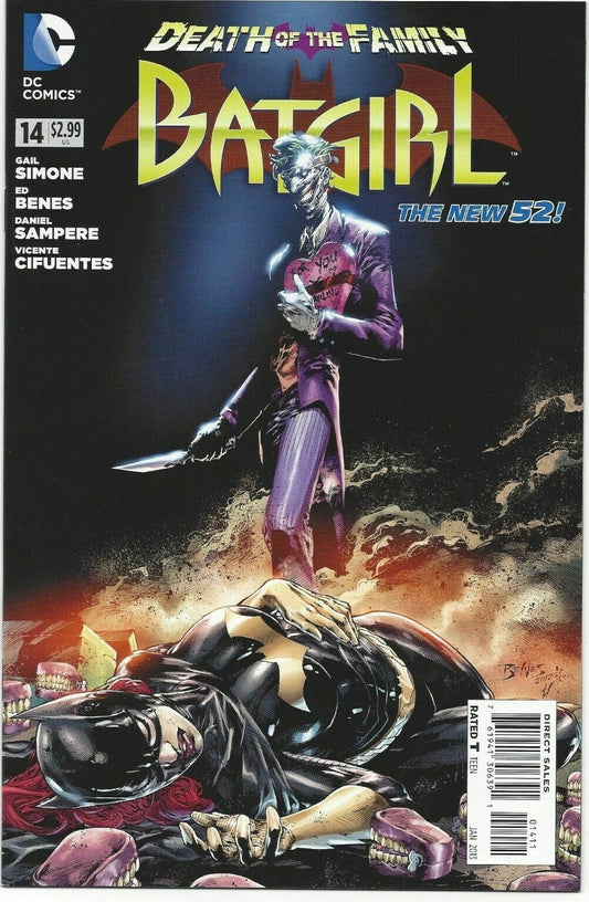 BATGIRL #14 DEATH OF THE FAMILY 2013 DC COMICS NEW 52 NM-