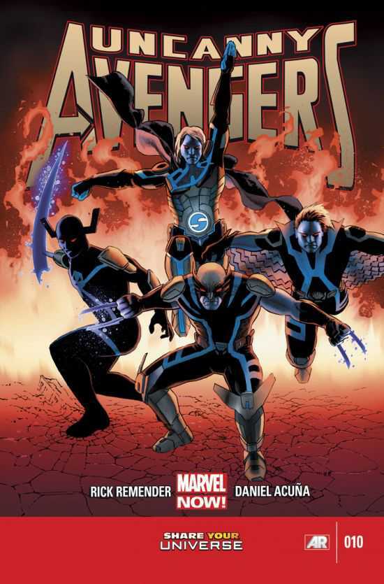 UNCANNY AVENGERS #10 MAIN COVER MARVEL NM RICK REMENDER DANIEL ACUNA