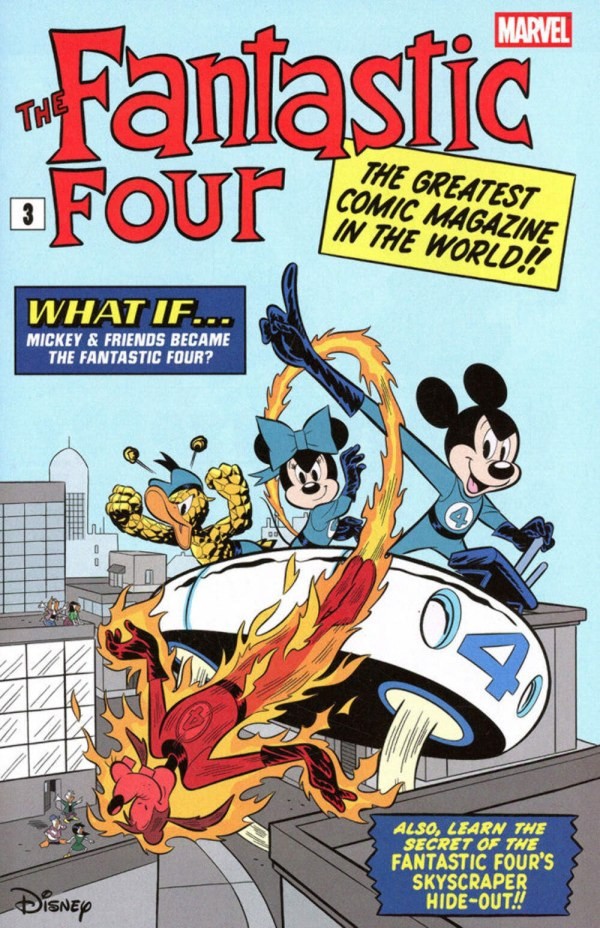 FANTASTIC FOUR #28 NM 1ST PRINT DISNEY VARIANT MARVEL COMICS 2025