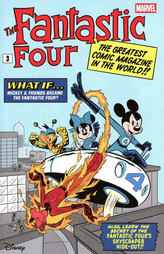 FANTASTIC FOUR #28 NM 1ST PRINT DISNEY VARIANT MARVEL COMICS 2025
