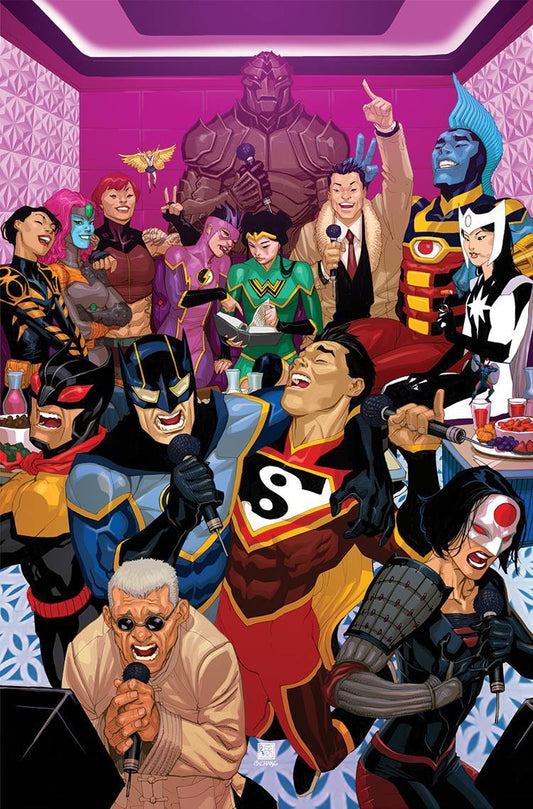 NEW SUPERMAN & THE JUSTICE LEAGUE OF CHINA #23 VARIANT DC NM FIRST PRINT 2018