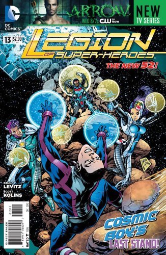 LEGION OF SUPER-HEROES #13 2012 NEW 52 - DC PAUL LEVITZ NM 1ST PRINT