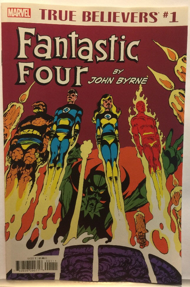 TRUE BELIEVERS FANTASTIC FOUR #232 1st JOHN BYRNE STORY+ART NM 2018