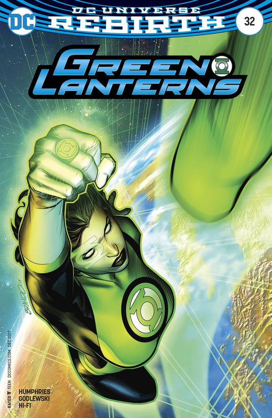 GREEN LANTERNS #32 VARIANT COVER DC REBIRTH 1st PRINT NM-