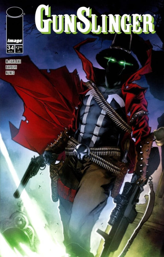 GUNSLINGER SPAWN #34 MAIN COVER NM 1ST PRINT IMAGE COMICS 2024