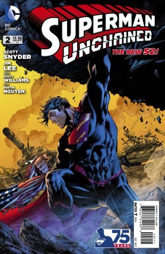 SUPERMAN UNCHAINED #2  SCOTT SNYDER JIM LEE NM 1ST PRINT