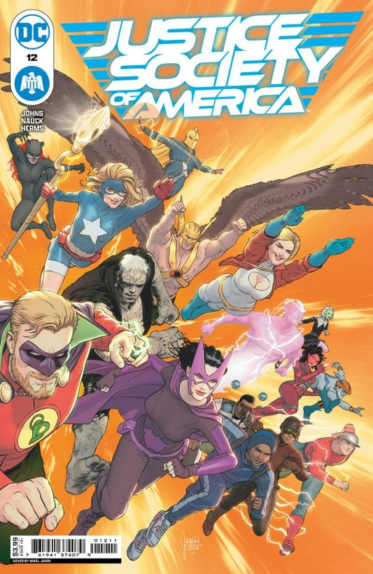 JUSTICE SOCIETY OF AMERICA #12 NM 1ST PRINT MAIN COVER DC COMICS 2024